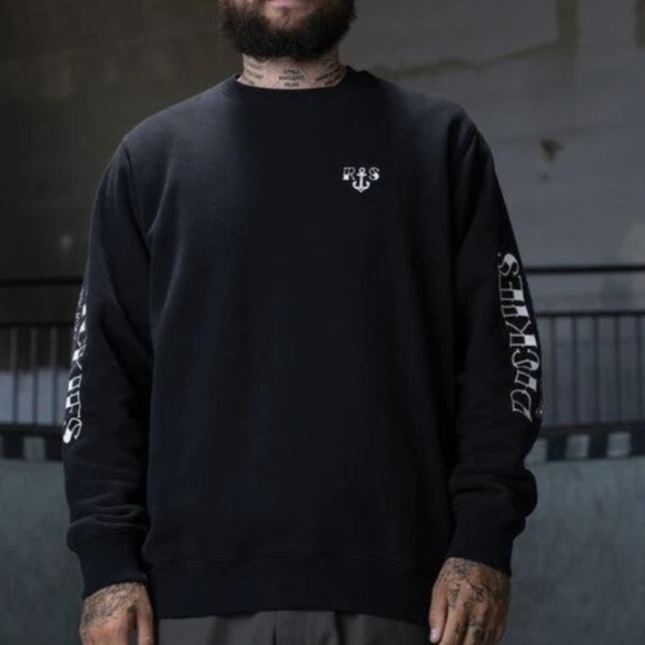 Dickies Skateboarding Ronnie Sandoval Relaxed Fit  Crewneck Sweatshirt - Picture 1 of 10